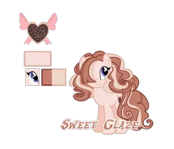 Size: 1870x1610 | Tagged: safe, artist:magicstarshine12, derpibooru import, oc, unofficial characters only, earth pony, pony, base used, earth pony oc, female, hair over one eye, image, mare, offspring, parent:cheese sandwich, parent:pinkie pie, parents:cheesepie, png, reference sheet, simple background, smiling, solo, transparent background