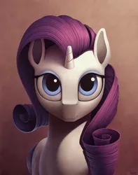 Size: 1320x1672 | Tagged: safe, alternate version, artist:ivg89, derpibooru import, rarity, pony, unicorn, female, image, looking at you, mare, png, revised, solo