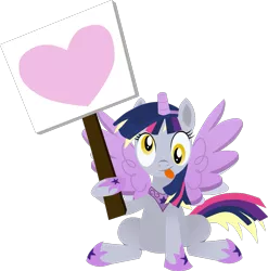 Size: 1067x1081 | Tagged: safe, artist:cinder vel, derpibooru import, derpy hooves, scare master, alicorn costume, clothes, costume, fake horn, fake wings, image, nightmare night costume, png, sign, simple background, toilet paper roll, toilet paper roll horn, transparent background, twilight muffins, twilight sparkle costume, wig