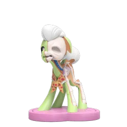 Size: 1000x1000 | Tagged: safe, derpibooru import, part of a set, granny smith, earth pony, pony, 3d render, bone, dissectibles, female, freeny's hidden dissectibles, image, merchandise, organs, png, simple background, skeleton, solo, transparent background