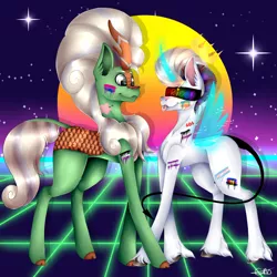 Size: 1920x1920 | Tagged: safe, artist:chazmazda, derpibooru import, oc, alicorn, earth pony, hybrid, kirin, pegasus, unicorn, asexual, bisexual, demisexual, devil, error, fullbody, glitch, greyasexual, hair, highlight, highlights, image, league of legends, pansexual, photo, png, polyamory, pride, pride flag, pride2021, shade, shading, shine, shit art, solo, sona, special snowflake, tail