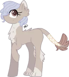 Size: 832x921 | Tagged: safe, artist:gallantserver, derpibooru import, oc, oc:mary melody, hybrid, female, image, interspecies offspring, offspring, parent:capper, parent:capper dapperpaws, parent:rarity, parents:capperity, png, simple background, solo, transparent background