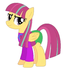Size: 363x394 | Tagged: safe, artist:firestarter, artist:user15432, derpibooru import, sour sweet, ponified, pegasus, pony, equestria girls, base used, clothes, cutie mark, cutie mark on clothes, equestria girls ponified, image, leotard, olympics, png, simple background, sports, sports outfit, sporty style, transparent background