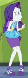 Size: 152x414 | Tagged: safe, derpibooru import, screencap, rarity, equestria girls, equestria girls series, fomo, spoiler:eqg series (season 2), cropped, image, png, rarity peplum dress, solo