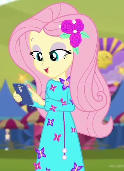 Size: 439x603 | Tagged: safe, derpibooru import, screencap, fluttershy, equestria girls, equestria girls series, festival filters, spoiler:eqg series (season 2), cropped, image, png, solo