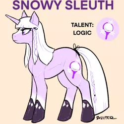 Size: 540x540 | Tagged: safe, artist:thiscatdraws, derpibooru import, ponified, pony, unicorn, clothes, danganronpa, gloves, image, kyoko kirigiri, png, solo