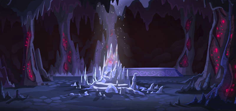 Size: 2500x1181 | Tagged: safe, artist:madison tuff, equestria girls, legend of everfree, background, cave, geode of empathy, geode of fauna, geode of shielding, geode of sugar bombs, geode of super speed, geode of super strength, geode of telekinesis, image, magical geodes, png