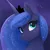 Size: 1024x1024 | Tagged: safe, artist:catachromatic, artist:thisponydoesnotexist, derpibooru import, machine learning assisted, princess luna, pony, bust, ethereal mane, eyeshadow, image, makeup, neural network, night, night sky, overpaint, png, portrait, shooting star, sky, sky background, solo, starry mane