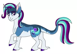 Size: 1024x731 | Tagged: safe, artist:imimaginative, derpibooru import, starlight glimmer, sugar belle, trixie, fusion, image, jpeg