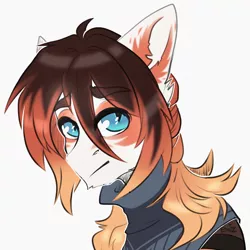 Size: 2000x2000 | Tagged: safe, artist:etoz, derpibooru import, oc, oc:maxwell, unofficial characters only, pony, clothes, eyebrows, eyebrows visible through hair, image, long hair male, male, png, scarf, simple background, sketch, stallion, white background