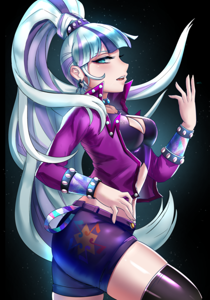 Size: 2800x4000 | Tagged: suggestive, alternate version, artist:tzc, coloratura, human, countess coloratura, humanized, image, png