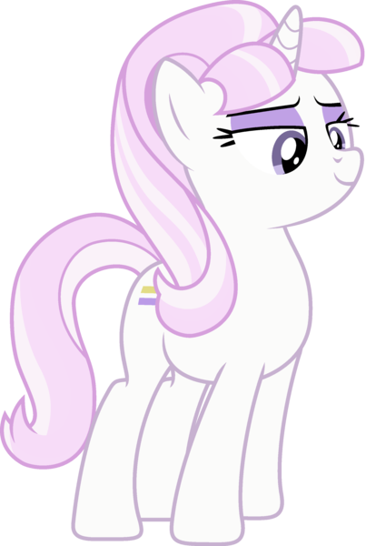 Size: 1920x2862 | Tagged: safe, derpibooru import, edit, vector edit, fleur-de-lis, starlight glimmer, pony, unicorn, ponyar fusion, female, fusion, high res, image, lidded eyes, mare, palette swap, png, recolor, simple background, smiling, smirk, solo, transparent background, vector