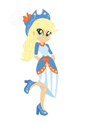 Size: 511x695 | Tagged: safe, artist:andy213yt, derpibooru import, applejack, equestria girls, magical mystery cure, image, png, solo