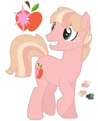 Size: 1200x1488 | Tagged: safe, artist:magicuniclaws, derpibooru import, oc, earth pony, pony, image, magical lesbian spawn, male, offspring, parent:applejack, parent:twilight sparkle, parents:twijack, png, simple background, solo, stallion, transparent background