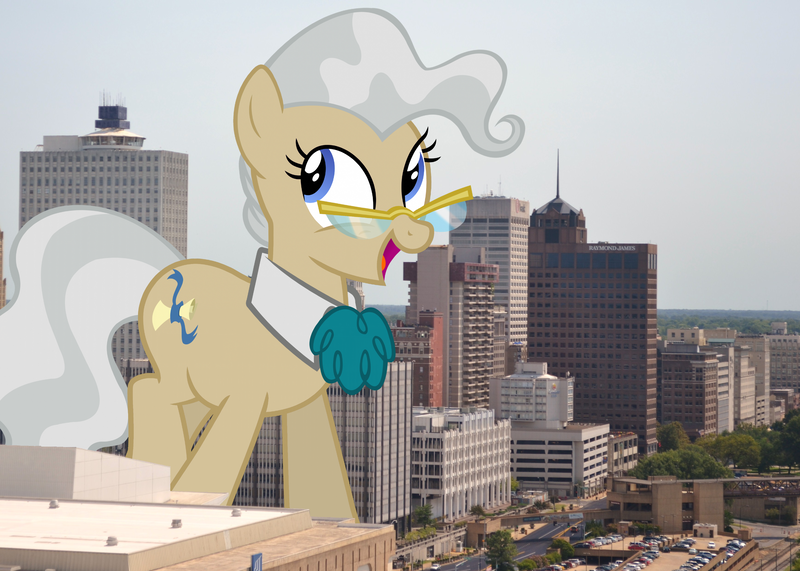 Size: 3476x2483 | Tagged: safe, artist:mundschenk85, derpibooru import, mayor mare, earth pony, pony, female, giant pony, giantess, highrise ponies, image, irl, macro, mare, photo, png, ponies in real life, tennessee