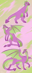 Size: 1280x2925 | Tagged: safe, artist:s0ftserve, derpibooru import, spike, dragon, headcanon, headcanon in the description, image, implied bisexual, implied gay, implied shipping, implied thoraxspike, jpeg, older, older spike, solo