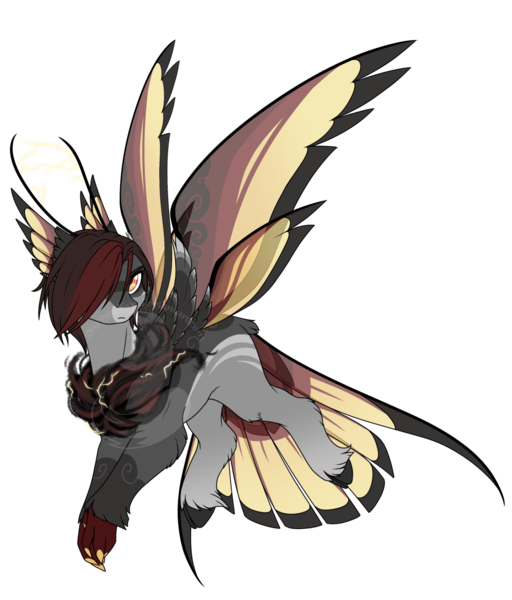 Size: 1023x1200 | Tagged: safe, artist:fuyusfox, derpibooru import, oc, grottoling, original species, image, male, png, simple background, solo, transparent background