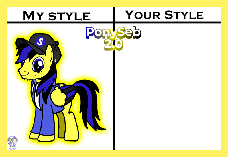 Size: 2365x1629 | Tagged: safe, artist:sebtheartist, derpibooru import, oc, oc:ponyseb 2.0, unofficial characters only, pegasus, pony, baseball cap, black outlines, cap, clothes, hat, hoodie, image, male, my style your style, png, solo, stallion