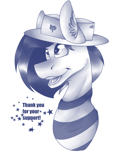 Size: 607x811 | Tagged: safe, artist:chazmazda, derpibooru import, oc, alicorn, earth pony, pegasus, pony, unicorn, bust, clothes, cosplay, costume, freddy krueger, image, patreon, patreon reward, photo, png, portrait, shade, sketch, solo