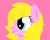 Size: 1777x1419 | Tagged: safe, artist:funboy34, derpibooru import, shady, earth pony, pony, cute, female, g1 to g4, g4, generation leap, image, looking at you, mare, pink background, png, shadeabetes, simple background, smiling, smiling at you, solo