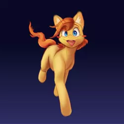 Size: 4000x4000 | Tagged: safe, artist:galinn-arts, derpibooru import, oc, unofficial characters only, earth pony, pony, happy, image, jpeg, looking at you, sketch, smiling, solo