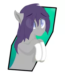 Size: 2536x3000 | Tagged: safe, artist:autumnsfurart, derpibooru import, oc, oc:glitter stone, unofficial characters only, earth pony, pony, abstract background, bust, colored, earth pony oc, eye clipping through hair, female, image, mare, png, solo