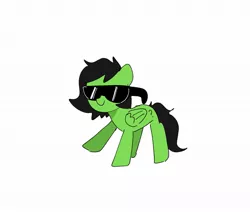 Size: 1151x978 | Tagged: safe, artist:omelettepony, derpibooru import, oc, oc:anonfilly, pegasus, pony, female, filly, glasses, image, jpeg, solo, sunglasses