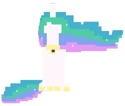 Size: 2085x1768 | Tagged: safe, artist:dark shadow, derpibooru import, princess celestia, alicorn, pony, image, minimalist, modern art, png, simple background, solo, transparent background