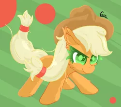 Size: 3078x2708 | Tagged: safe, artist:vinca, derpibooru import, applejack, pony, image, png, solo