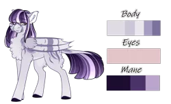 Size: 1505x924 | Tagged: safe, alternate version, artist:nobleclay, derpibooru import, oc, oc:misty breeze, bat pony, pony, female, image, mare, offspring, parent:inky rose, png, reference sheet, simple background, solo, transparent background