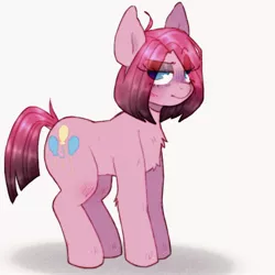 Size: 1136x1136 | Tagged: safe, artist:mclovin, derpibooru import, pinkie pie, earth pony, pony, image, jpeg, pinkamena diane pie, short mane, short tail