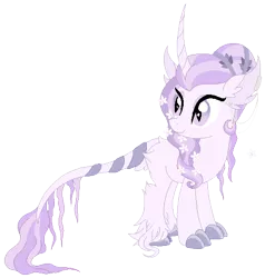 Size: 523x529 | Tagged: safe, artist:angei-bites, artist:selenaede, derpibooru import, oc, oc:amalthea, unofficial characters only, dracony, hybrid, base used, female, image, interspecies offspring, offspring, parent:rarity, parent:spike, parents:sparity, png, simple background, solo, transparent background