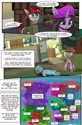 Size: 1280x1949 | Tagged: safe, derpibooru import, earth pony, gryphon, unicorn, comic:revolution of harmony, districts, equestria, equestrian empire, headband, image, jpeg, knife, map, rebel