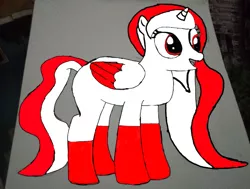 Size: 671x508 | Tagged: safe, artist:shafiqhafizi70, derpibooru import, oc, oc:indonisty, ponified, alicorn, pony, female, image, indonesia, looking at you, mare, nation ponies, picture, png, smiling, smiling at you