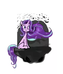 Size: 1366x1603 | Tagged: safe, derpibooru import, spike, starlight glimmer, fly, insect, unicorn, friendship is magic, cutie mark, digitalart, drawing, element of generosity, element of honesty, element of kindness, element of laughter, element of loyalty, element of magic, elements of harmony, fanart, flying, friendship student, horrible, image, in our town, jpeg, mane eight, mane seven, my little pony, one, rock, same, smiling, solo