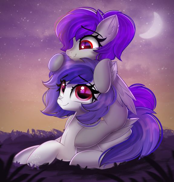 Size: 2125x2219 | Tagged: safe, artist:janelearts, derpibooru import, oc, unofficial characters only, pegasus, pony, female, image, lying down, mare, png, prone