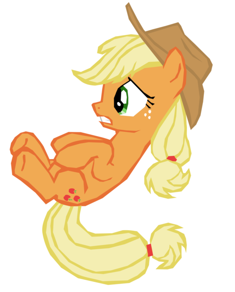 Size: 1280x1589 | Tagged: safe, artist:benpictures1, derpibooru import, applejack, earth pony, pony, sounds of silence, applejack's hat, cowboy hat, cute, female, gritted teeth, hat, image, inkscape, jackabetes, mare, png, simple background, solo, solo female, transparent background, vector