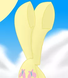 Size: 1750x2000 | Tagged: safe, artist:cycrus, derpibooru import, fluttershy, pegasus, pony, cloud, female, fetish, hoof fetish, image, legs, mare, pictures of legs, png, sky, solo