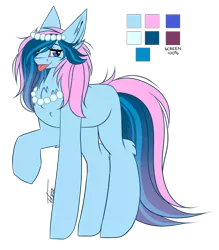 Size: 1006x1150 | Tagged: safe, artist:inspiredpixels, derpibooru import, oc, unofficial characters only, pony, female, image, jewelry, mare, necklace, png, raised hoof, reference sheet, simple background, solo, tongue out, transparent background