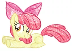 Size: 629x444 | Tagged: safe, artist:heartinarosebud, derpibooru import, apple bloom, earth pony, pony, female, filly, image, png, solo