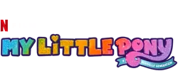 Size: 625x250 | Tagged: safe, derpibooru import, g5, my little pony: a new generation, french, image, my little pony: a new generation logo, netflix, no pony, official, png, simple background, text, transparent background