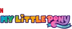 Size: 625x250 | Tagged: safe, derpibooru import, g5, my little pony: a new generation, image, italian, my little pony: a new generation logo, netflix, no pony, official, png, simple background, text, transparent background