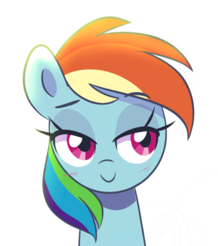 Size: 441x499 | Tagged: safe, artist:darkynez, derpibooru import, rainbow dash, pegasus, pony, blushing, bust, cute, image, lidded eyes, png, portrait, simple background, solo, white background