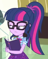 Size: 1408x1727 | Tagged: safe, derpibooru import, screencap, sci-twi, twilight sparkle, best trends forever, equestria girls, equestria girls series, cropped, image, jpeg, solo
