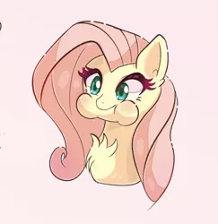 Size: 584x601 | Tagged: safe, artist:nin10ja, derpibooru import, fluttershy, stare master, image, jpeg, scene interpretation