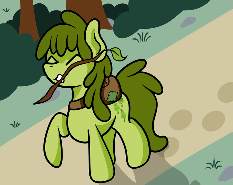 Size: 1920x1524 | Tagged: safe, artist:dinkyuniverse, derpibooru import, oakey doke, pony, atg 2021, image, newbie artist training grounds, png, solo