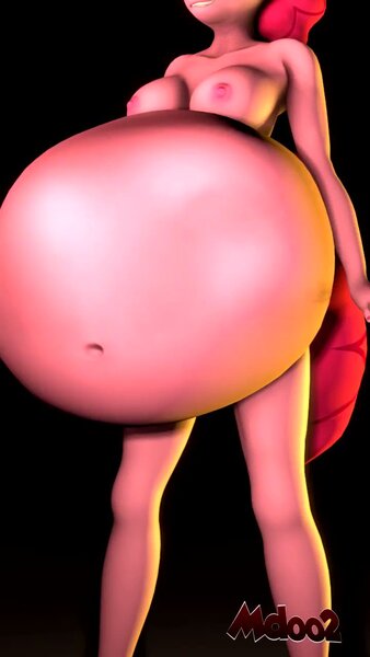 Size: 720x1280 | Tagged: questionable, semi-grimdark, artist:md0024, derpibooru import, pinkie pie, anthro, earth pony, 3d, belly, belly button, big belly, big breasts, breast expansion, breasts, butt expansion, complete nudity, digestion, fat, female, growth, huge belly, huge breasts, image, implied death, impossibly large belly, impossibly large breasts, instant digestion, jpeg, nipples, nudity, pinkie pred, solo, source filmmaker, stomach noise, thighs, thunder thighs, vore, weight gain, wide hips