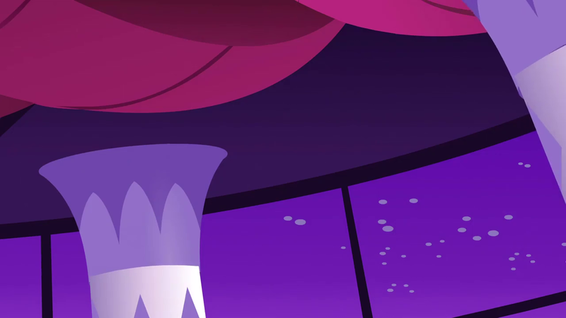 Size: 1280x720 | Tagged: safe, derpibooru import, screencap, the best night ever, background, canterlot castle interior, column, image, liminal space, night, no pony, png, scenic ponyville, stars, window