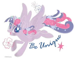 Size: 850x700 | Tagged: safe, derpibooru import, official, twilight sparkle, twilight sparkle (alicorn), alicorn, pony, cropped, design, female, flower, g4, image, mare, merchandise, outline, png, shirt design, simple background, solo, text, transparent background