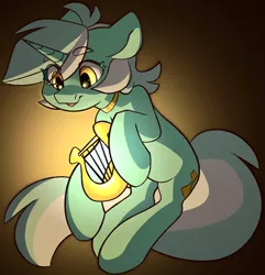 Size: 1478x1536 | Tagged: safe, artist:dodsie, derpibooru import, lyra heartstrings, pony, unicorn, abstract background, choker, female, image, jpeg, lyre, mare, musical instrument, solo